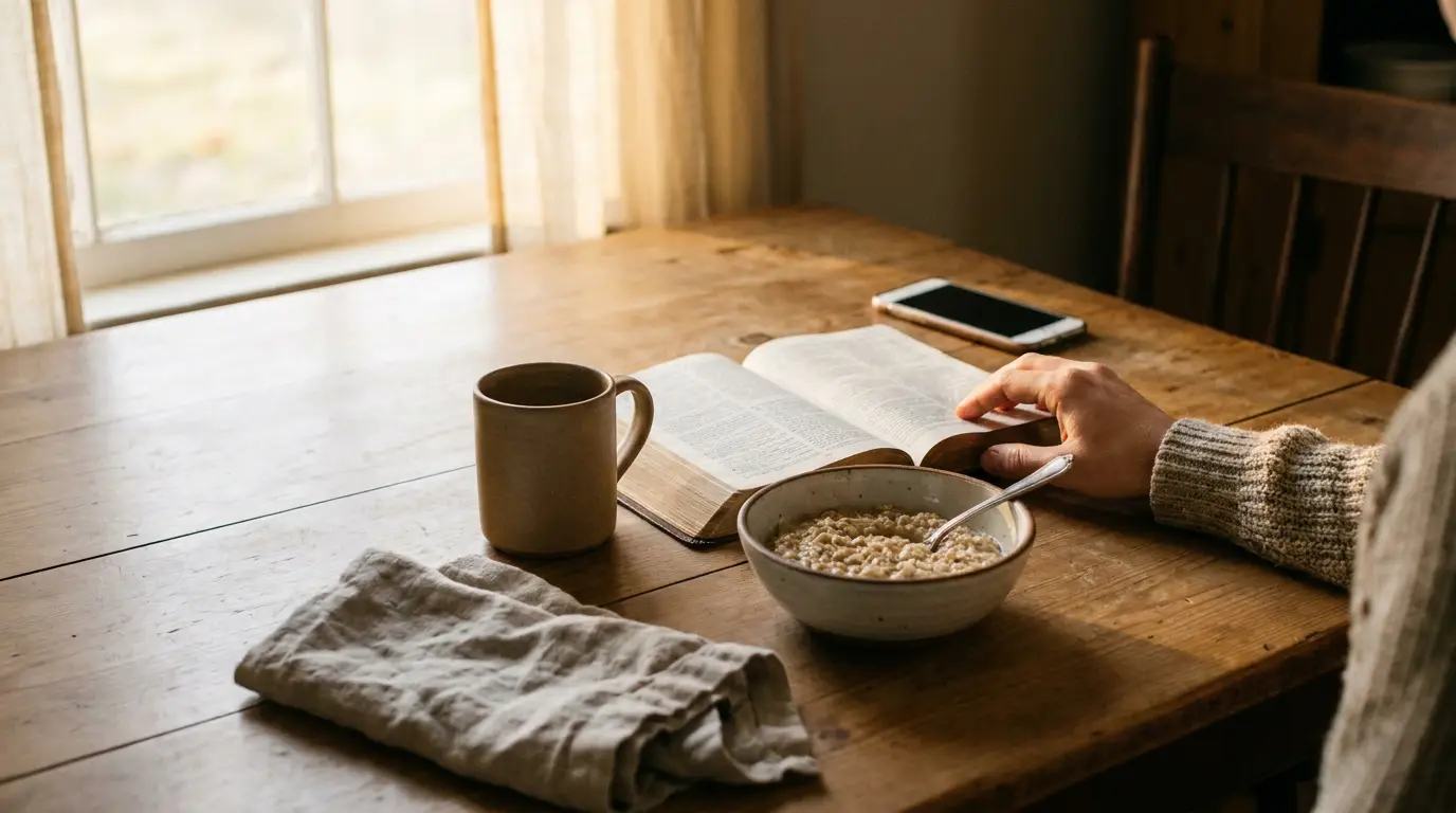 morning devotional seek god first
